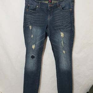 Torrid jeans distressed ripped jeans